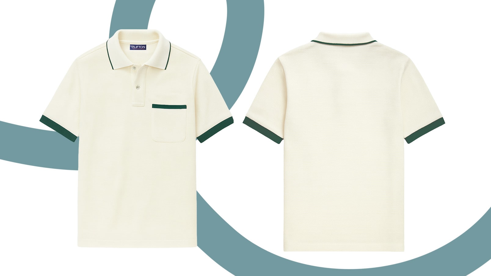 CLIFTON Hawthorne Custom Trimmed Polo